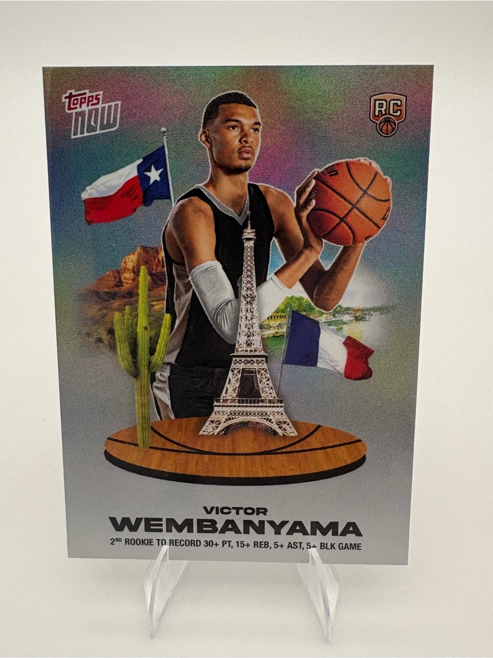 Victor Wembanyama Spurs 6-Card Lot 🔥Topps Now VW-4/Breakaway/Sheesh/Jam Masters🔥 - Picture 2 of 13